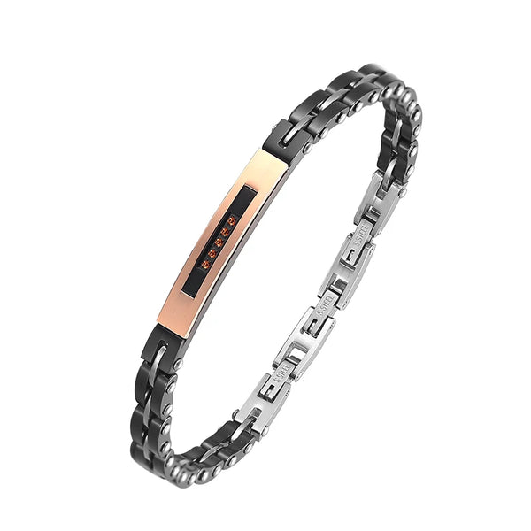 Black+Silver+Rose Gold+Red