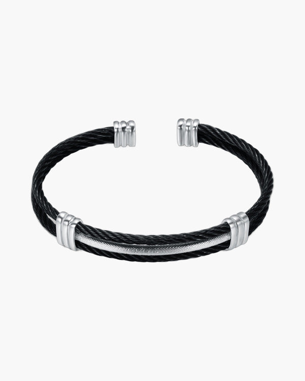 Cable Cuff Bracelet view 4