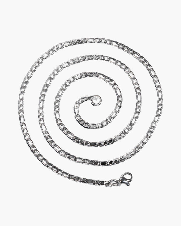 Figaro Chain in Stainless Steel view 7