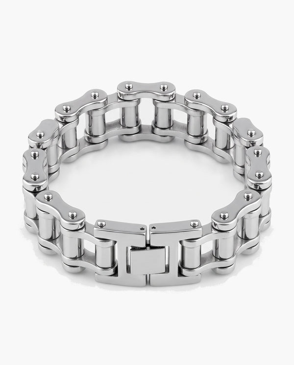 Marco Maveri Bicycle Chain Link Bracelet, Silver