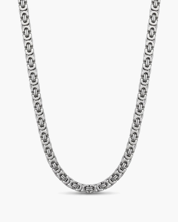 Marco Maveri Byzantine Link Chain Necklace, Silver