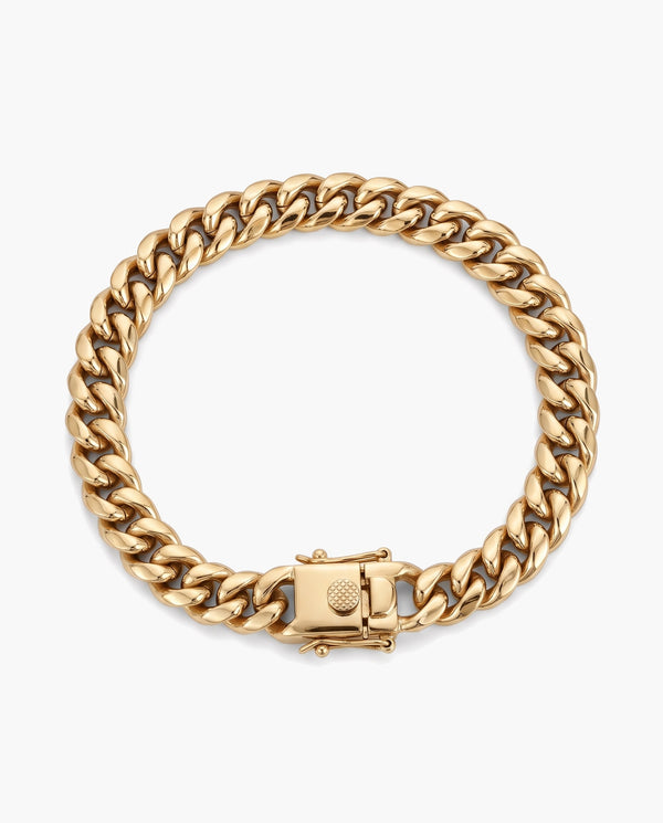 Marco Maveri Heavy Curb Chain Bracelet, Gold
