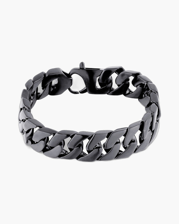 Polished Curb Link Bracelet