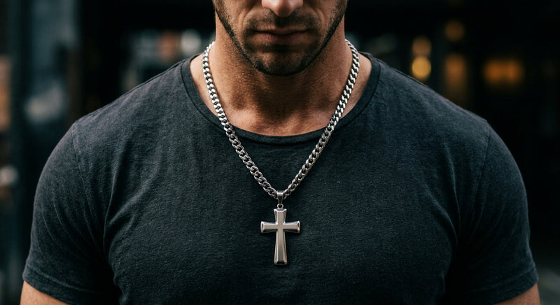 Cross Chain Necklace Meaning for Men: Complete Guide