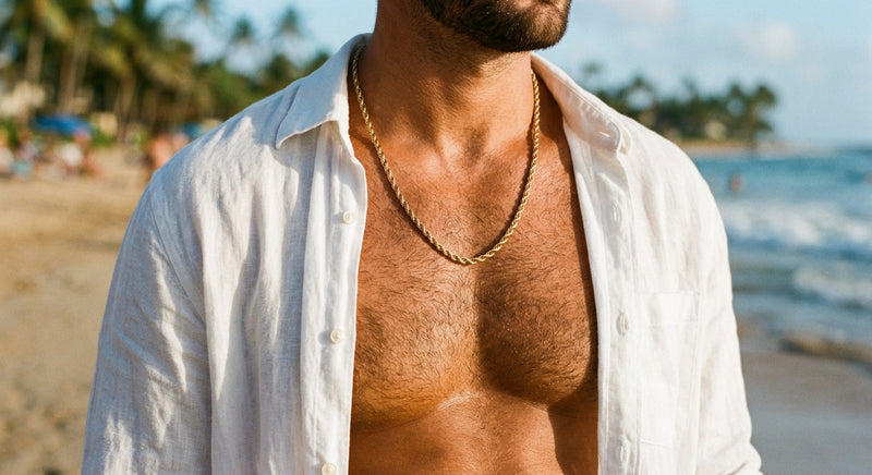 Mens Chain Necklace Summer Trend: The Ultimate Style Guide