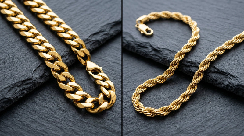 Rope Chain vs Cuban Link Trend Men 2026: Ultimate Guide