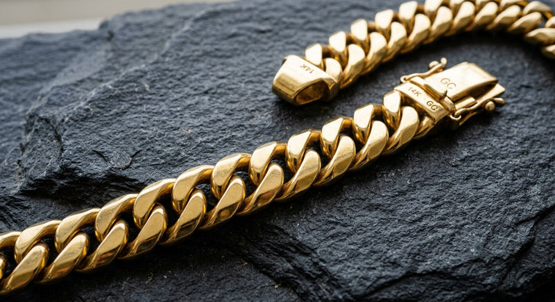 Solid Gold Chain vs Gold Plated Chain for Men: The Guide