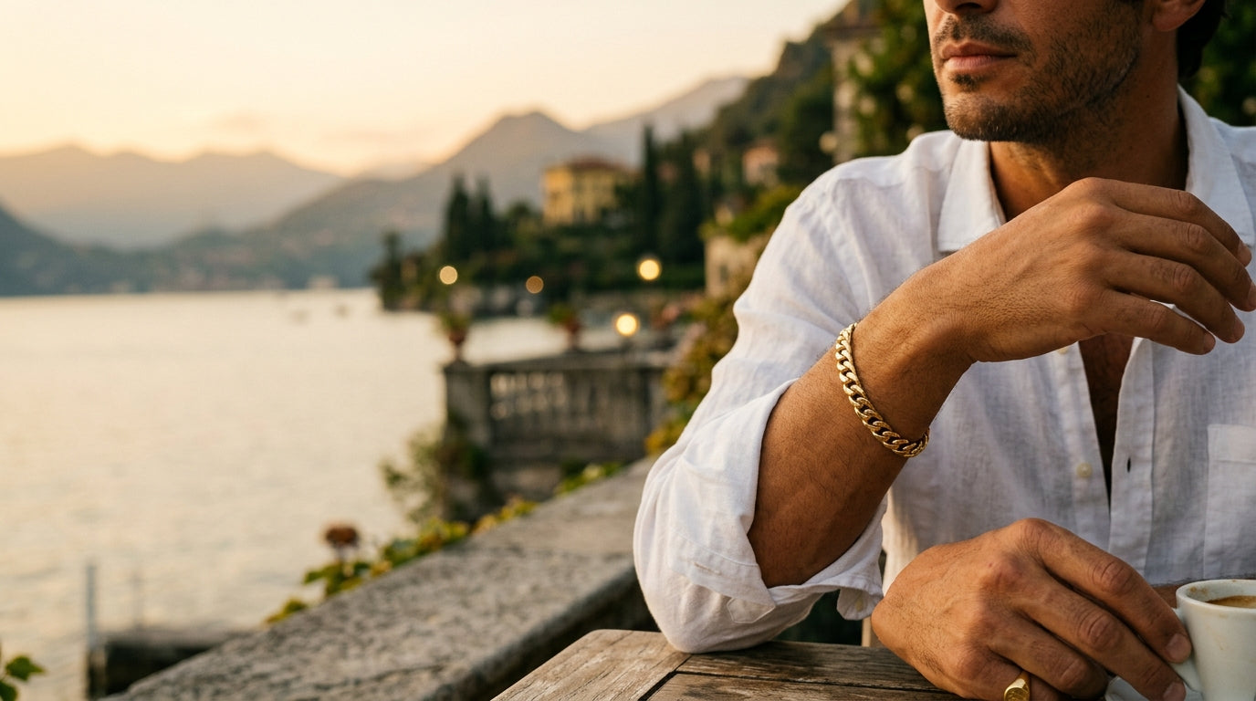 Men's Gold Chain Bracelets