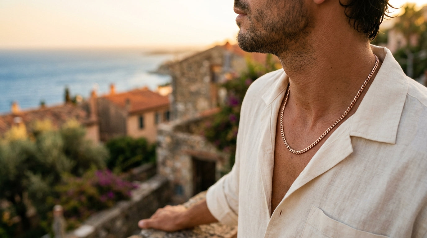 Men's Rose Gold Chains