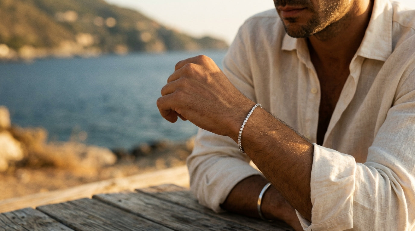 Men's Tennis Bracelets