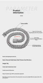 Cuban Link Chain with Cubic Zirconia view 7