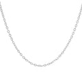 O-Link Chain Necklace in Titanium Steel view 3