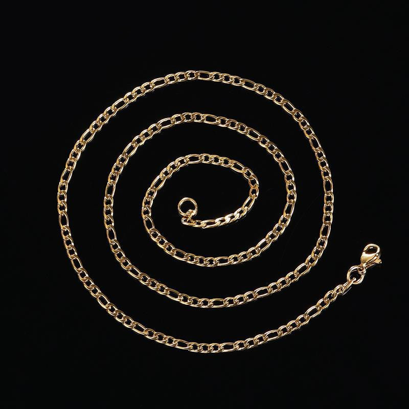 Figaro Chain in Stainless Steel view 4