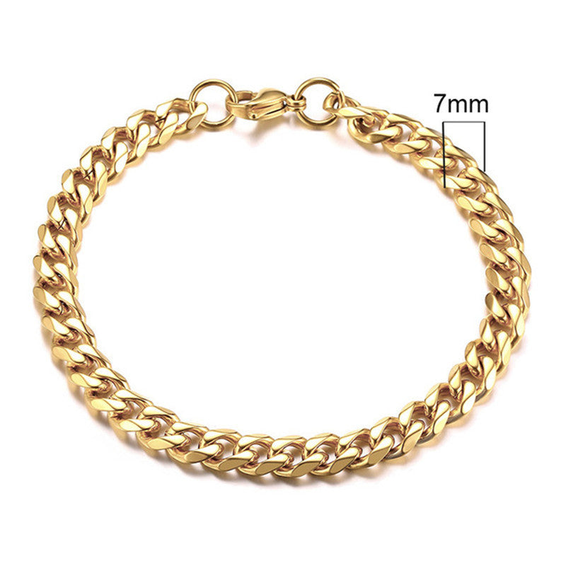 Cuban Link Chain Bracelet view 11
