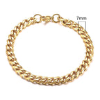 Cuban Link Chain Bracelet view 11