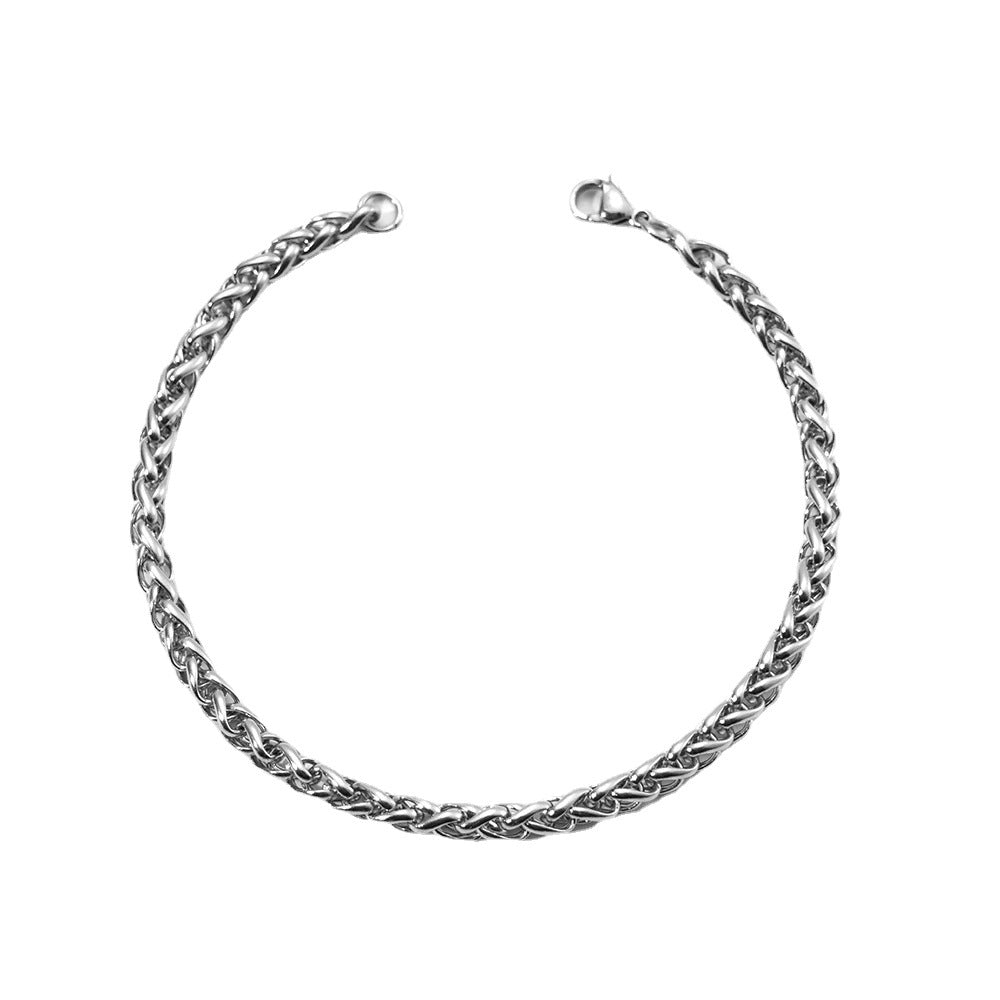 Wheat Link Chain Bracelet view 4