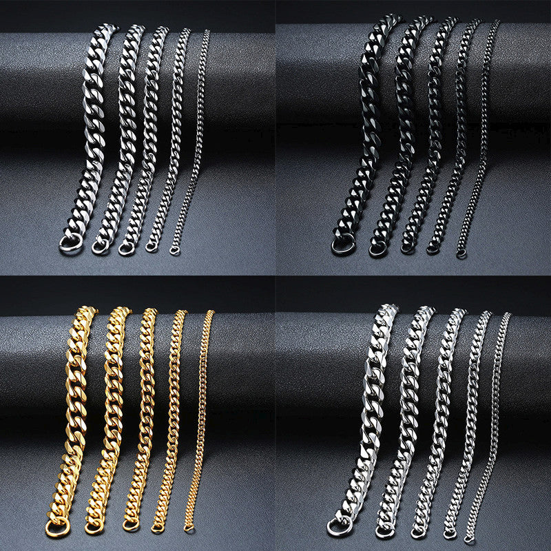 Cuban Link Chain Bracelet view 3