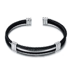 Cable Cuff Bracelet view 4