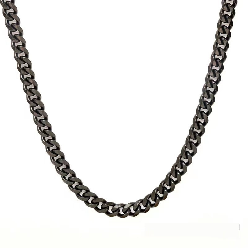 Cuban Link Chain Necklace view 3
