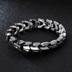 Titanium Steel Keel Link Bracelet view 21