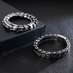 Titanium Steel Keel Link Bracelet view 18