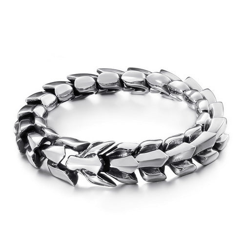 Titanium Steel Keel Link Bracelet view 8