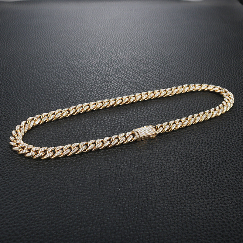 Cuban Link Chain with Cubic Zirconia view 7