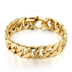Polished Curb Link Bracelet view 3