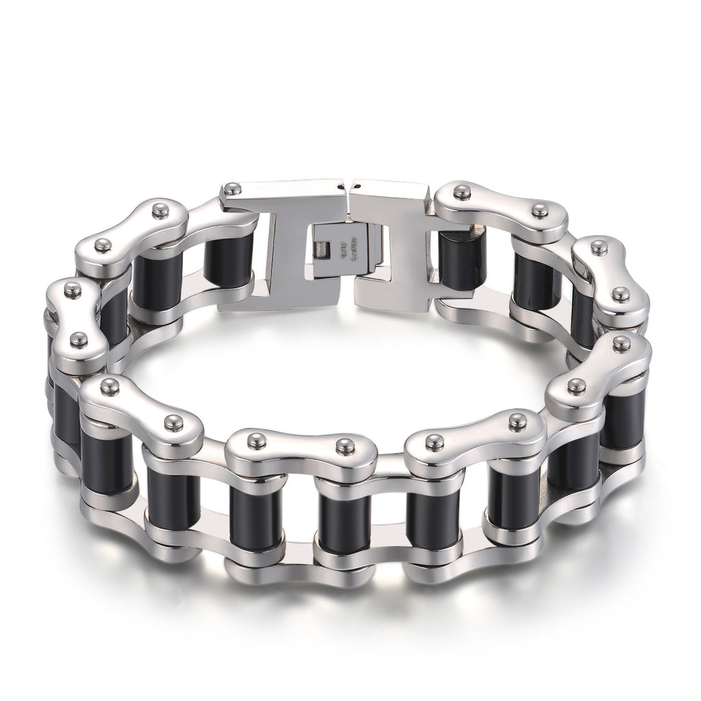 Bicycle Chain Link Bracelet view 4