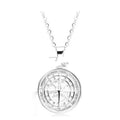 Navigational Compass Pendant Necklace view 7