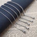 Stainless Steel Box Chain Necklace view 17