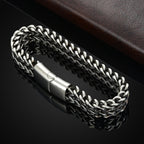 Double Wheat Link Bracelet