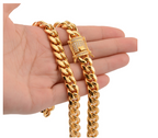 Gold-Tone Cuban Link Chain view 10