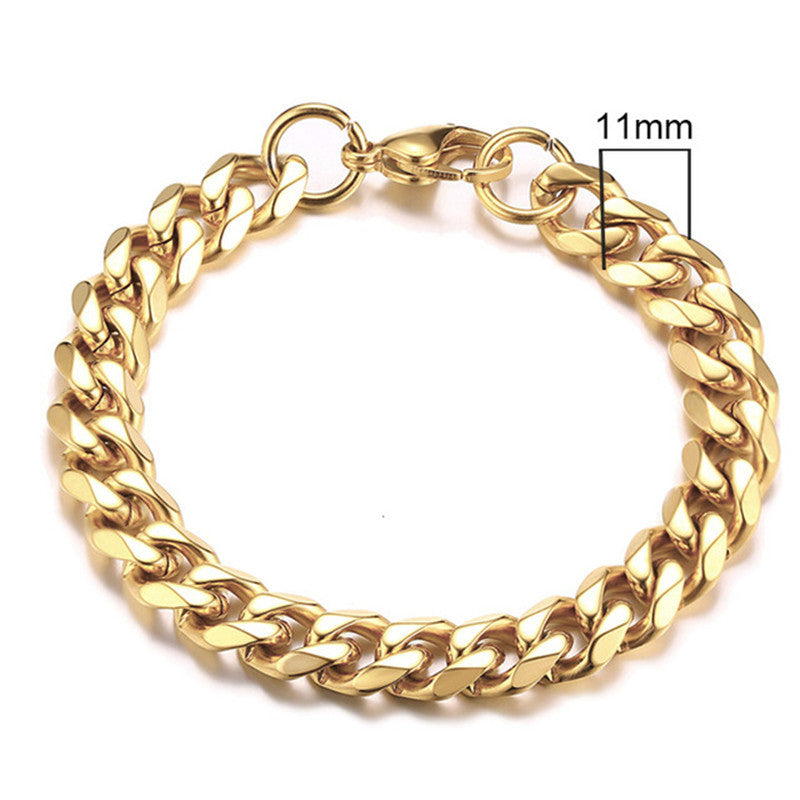 Cuban Link Chain Bracelet view 16