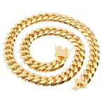 Gold-Tone Cuban Link Chain view 11