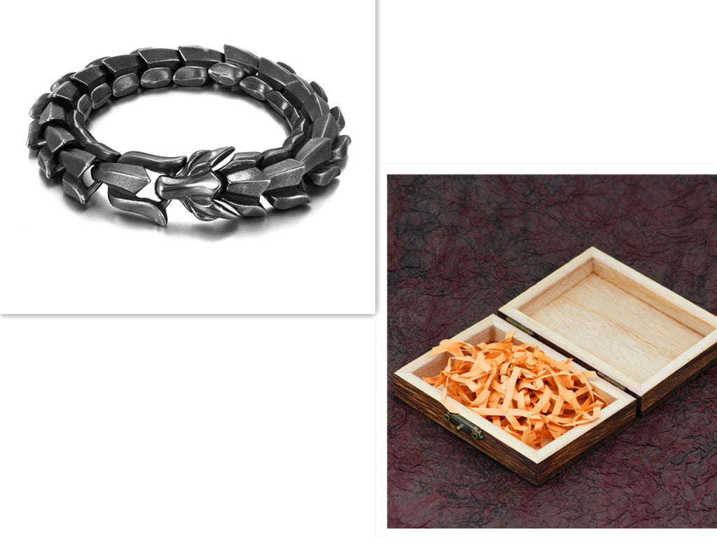 Titanium Steel Keel Link Bracelet view 7