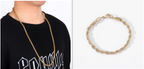 Rope Chain Bracelet in Stainless Steel