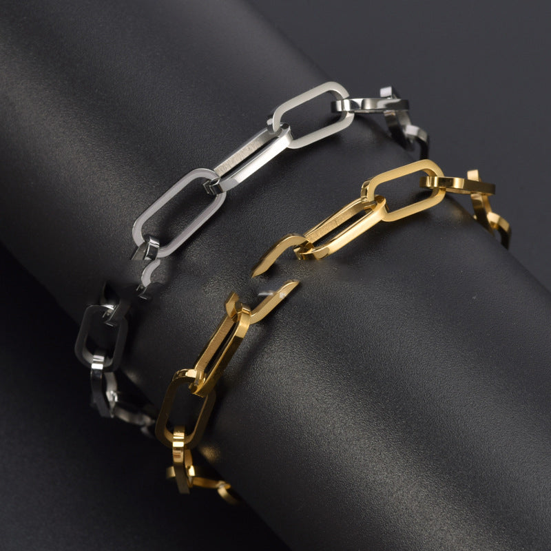 Paperclip Link Bracelet view 3