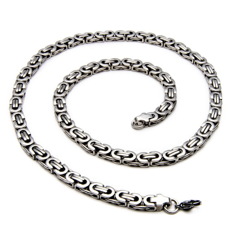 Byzantine Link Chain Necklace view 4
