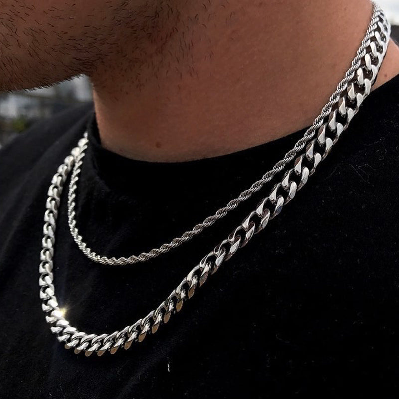 Gold-Tone Curb Chain Necklace view 6