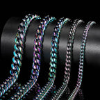 Heavy Curb Chain Necklace view 11