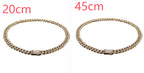 Cuban Link Chain with Pave Clasp view 29