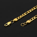 Figaro Chain in Stainless Steel view 2
