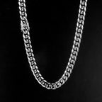 Cuban Link Chain and Bracelet Set view 6
