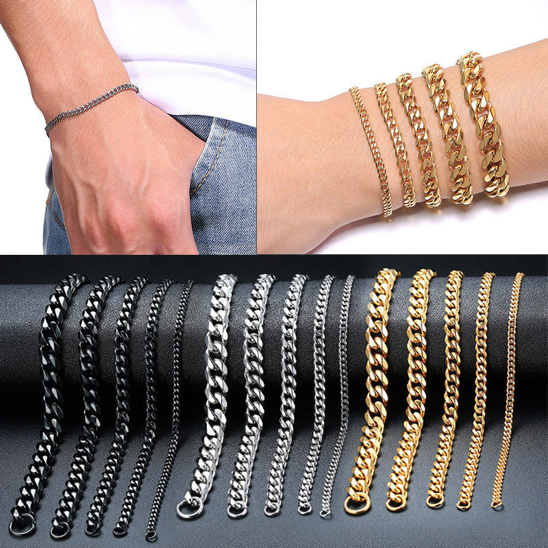 Cuban Link Chain Bracelet view 7