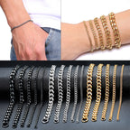 Cuban Link Chain Bracelet view 7