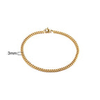 Cuban Link Chain Bracelet view 8