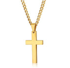 Classic Cross Pendant Necklace view 2