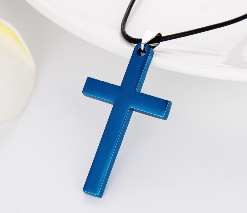Classic Cross Pendant Necklace view 3