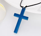 Classic Cross Pendant Necklace view 3